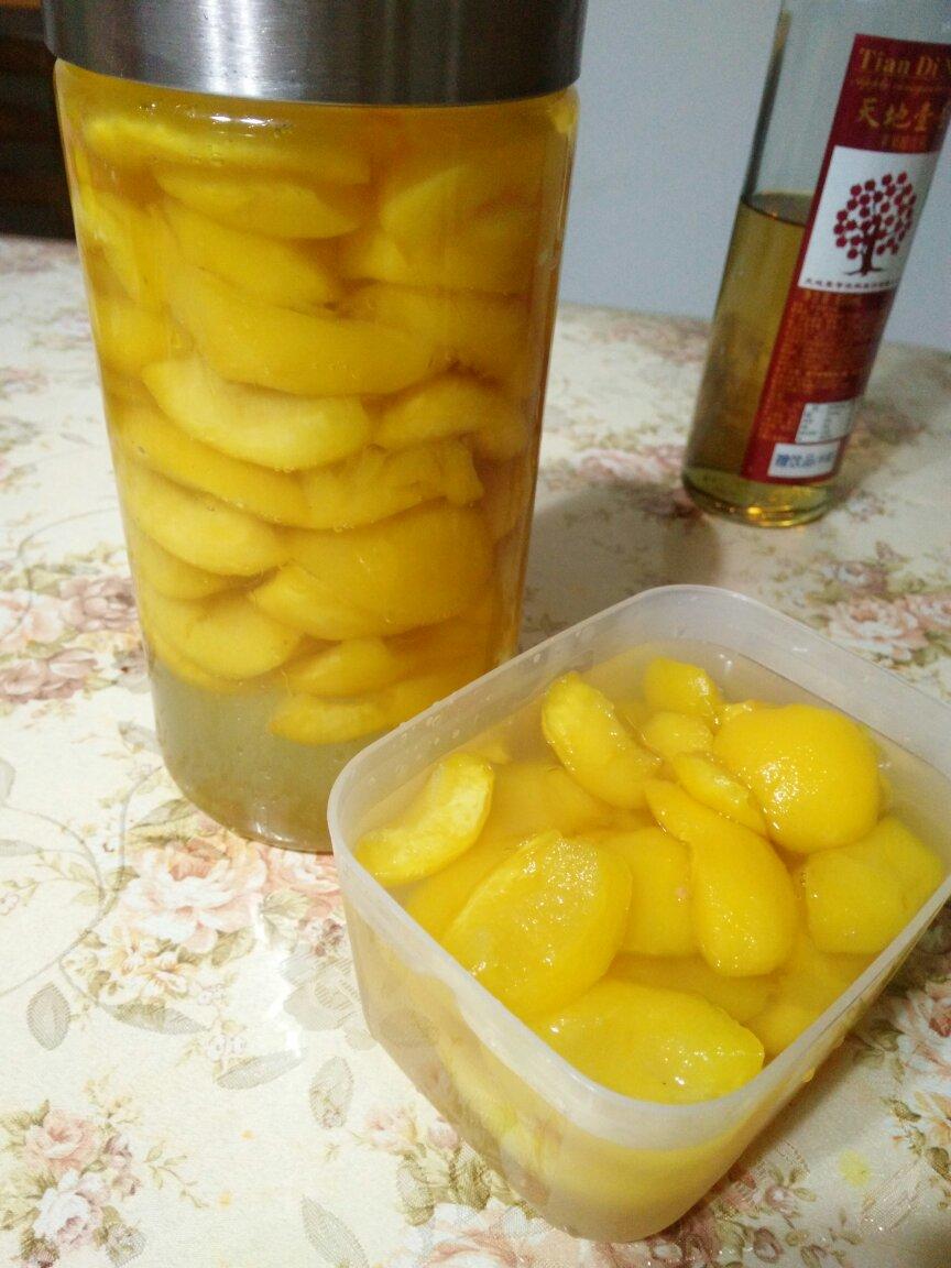 冰糖黄桃/黄桃罐头