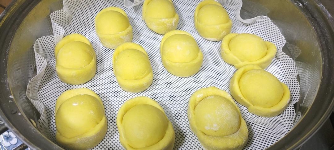 南瓜金元宝馒头