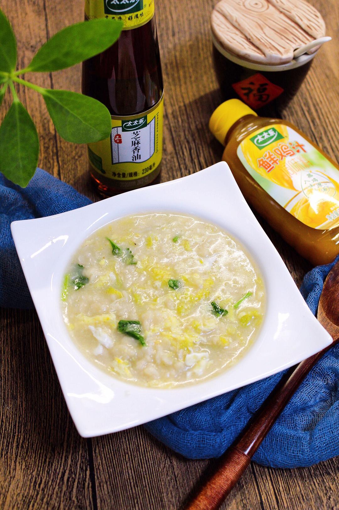 虾皮白菜疙瘩汤 | 简单的冬日家常早餐的做法