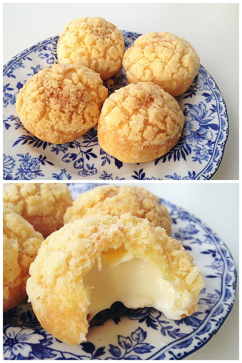 十分美味的酥皮泡芙