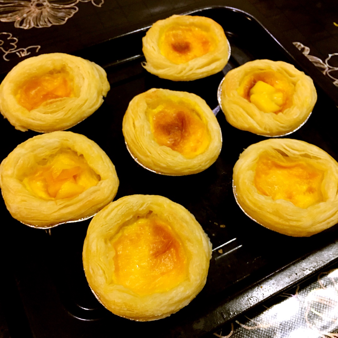 超完美味道超正的蛋挞配方，比KFC的还要嫩还要香~做过最好吃的蛋挞配方
