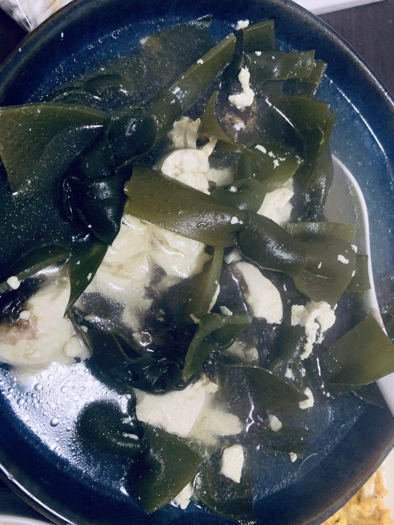 海带结豆腐汤
