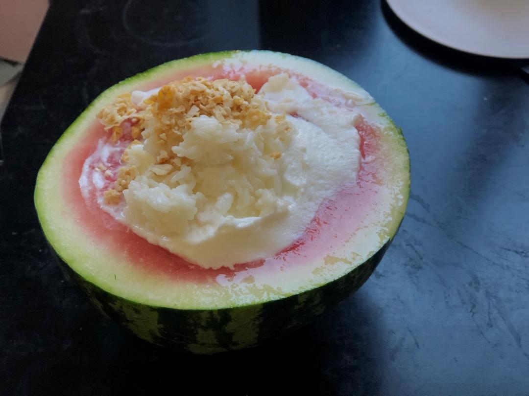酒酿酸奶parfait