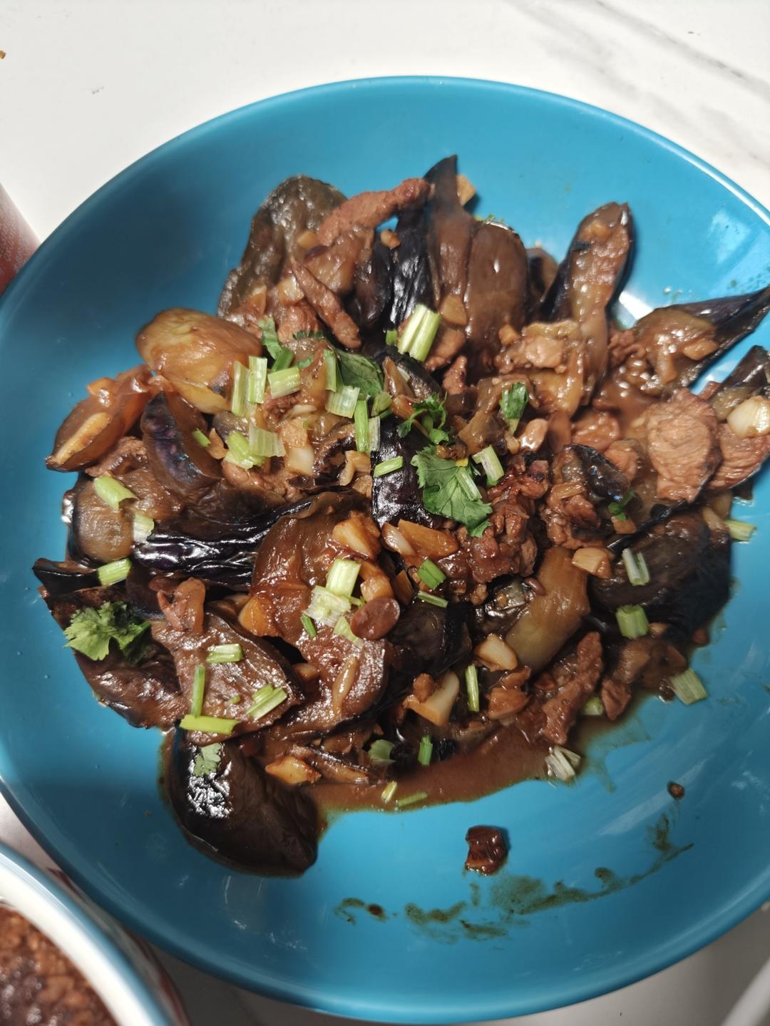 超级下饭酱香味肉末茄子