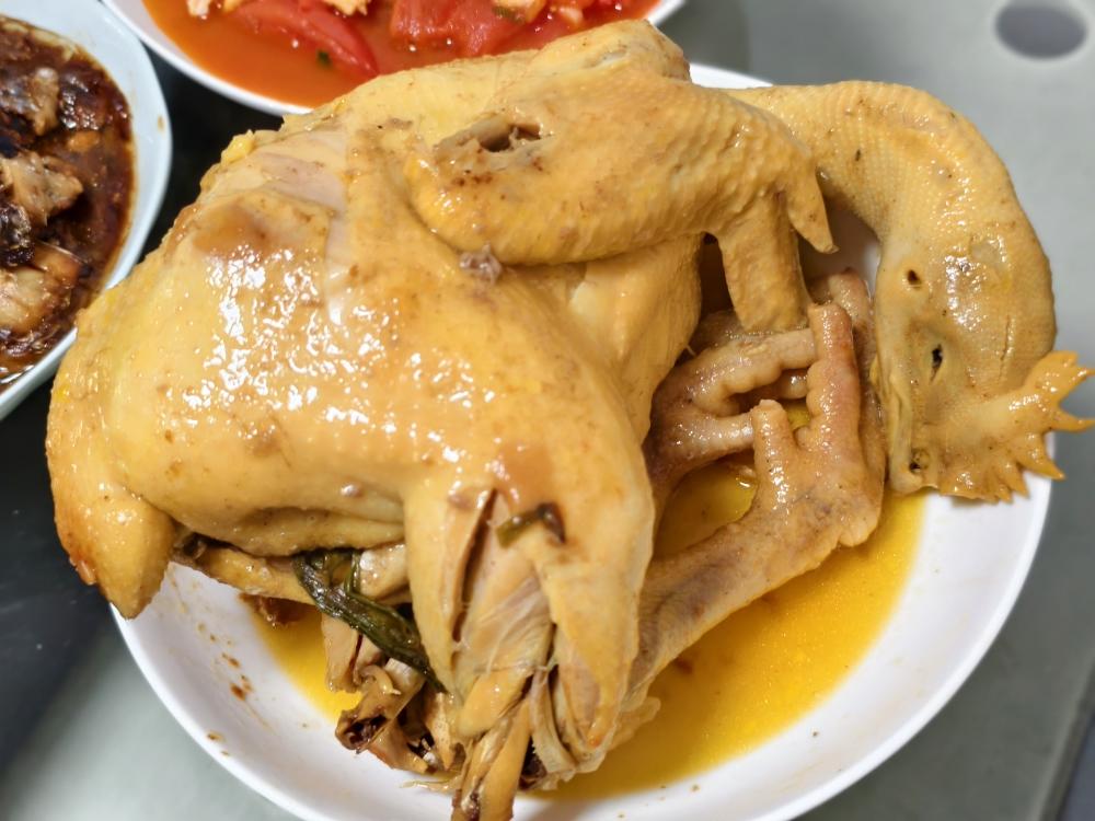电饭锅简易版：盐焗手撕鸡