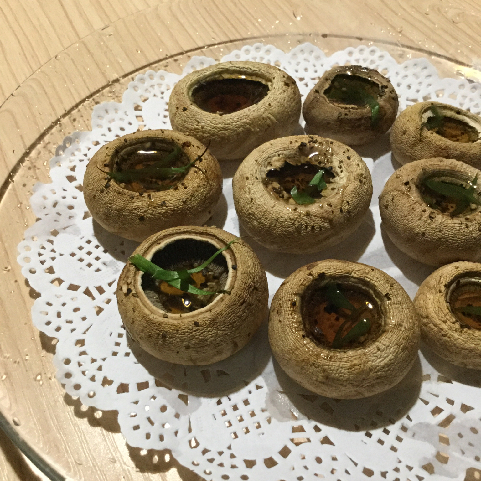 烤蘑菇