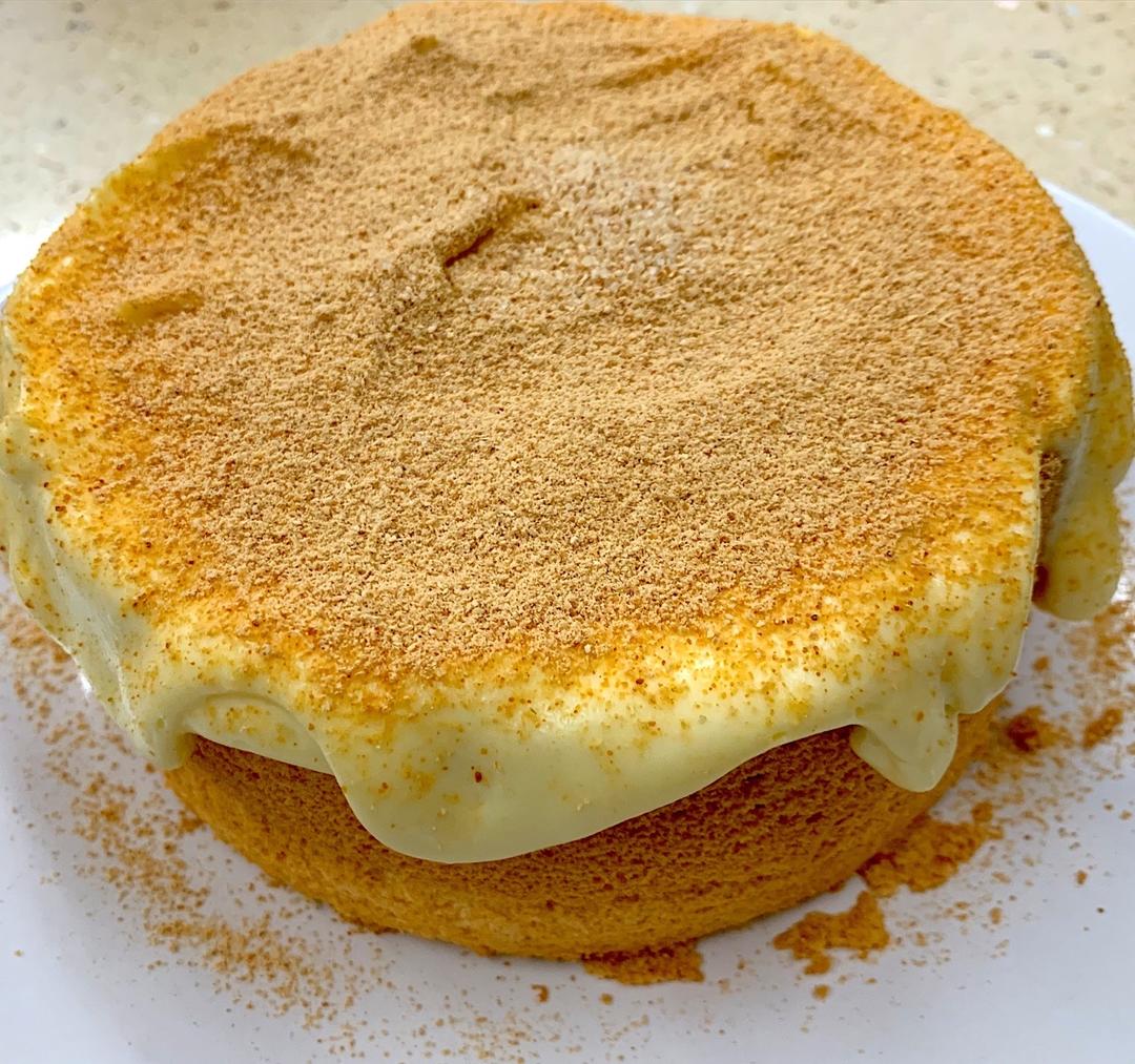 超好吃的豆乳爆浆蛋糕