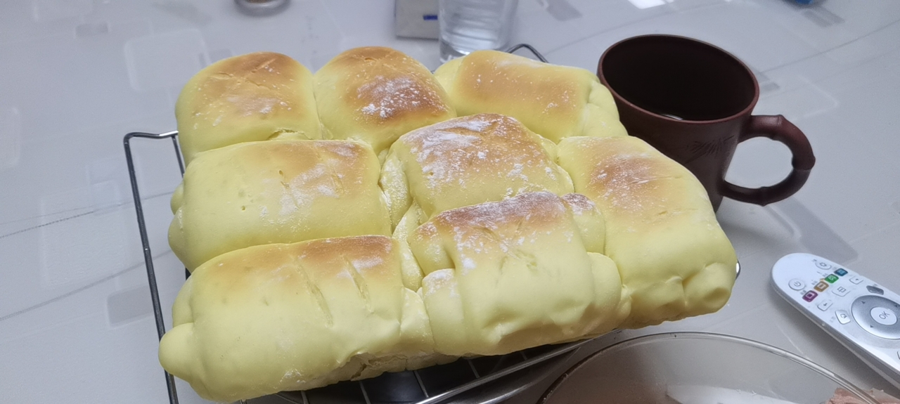 牛奶面包（面包机揉面版）