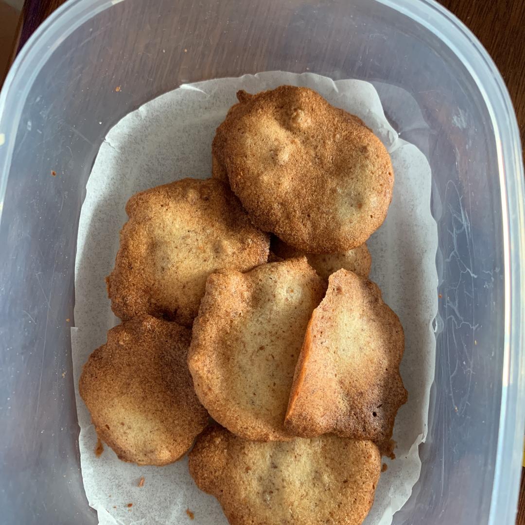 剩余蛋清好去处——杏仁薄饼