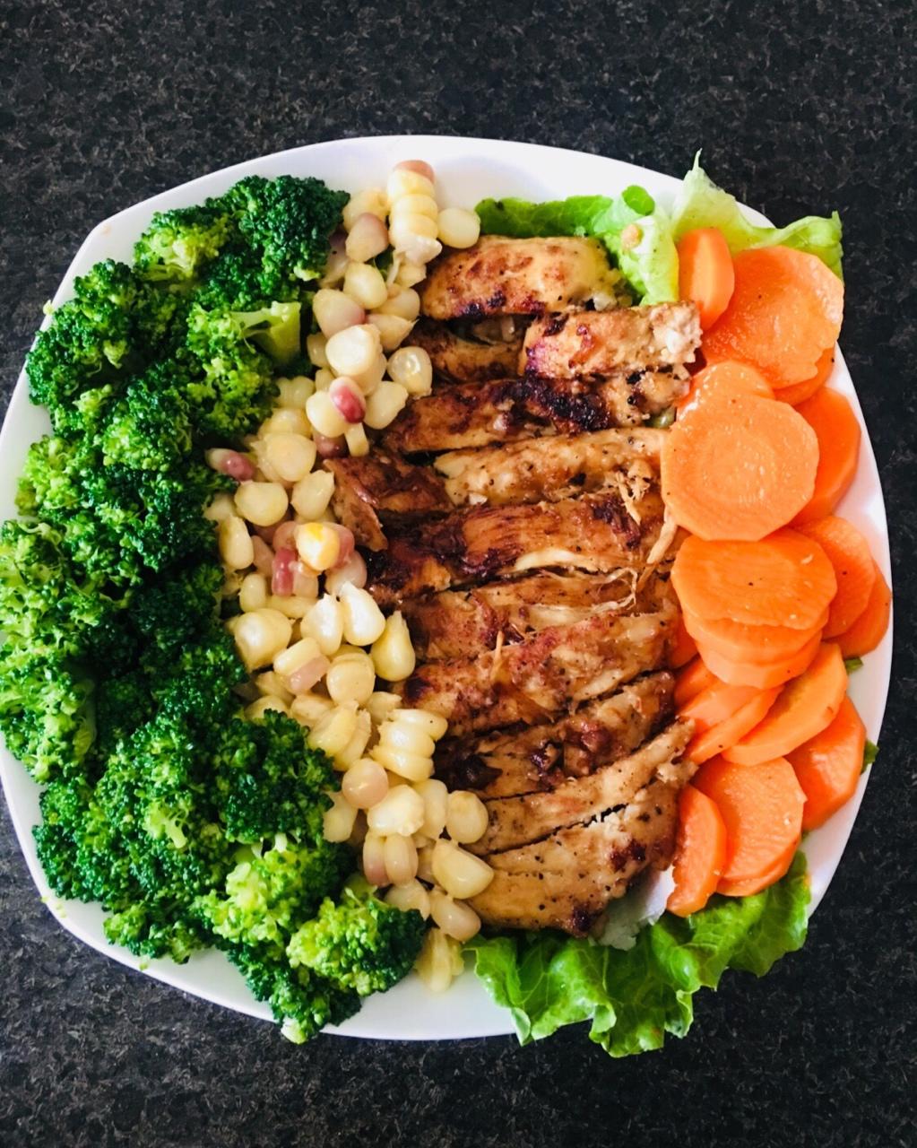 酷炫屌炸天好吃的煎鸡胸肉（香蒜蜂蜜煎鸡胸肉）