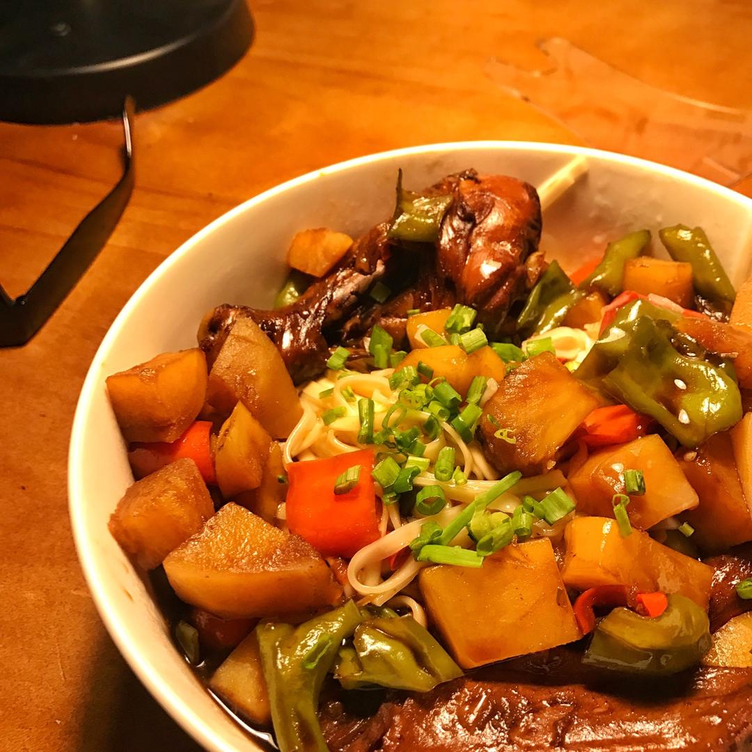 红烧鸡腿鸡翅面