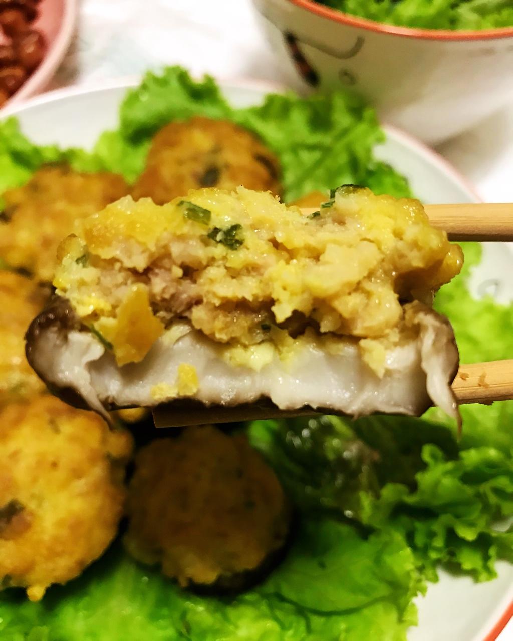美味的肉酿香菇～～孩子爱吃的下饭菜
