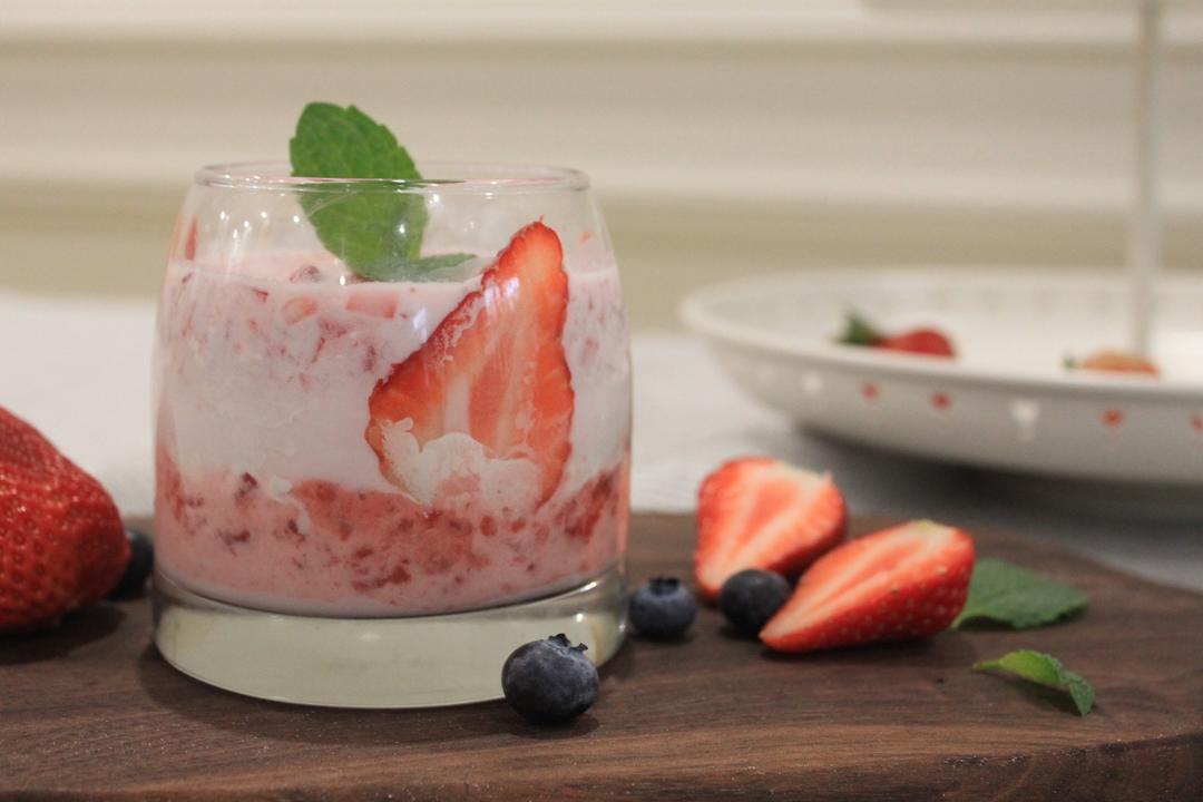❗️夏日必备❗️少女心爆棚的🍓奶昔