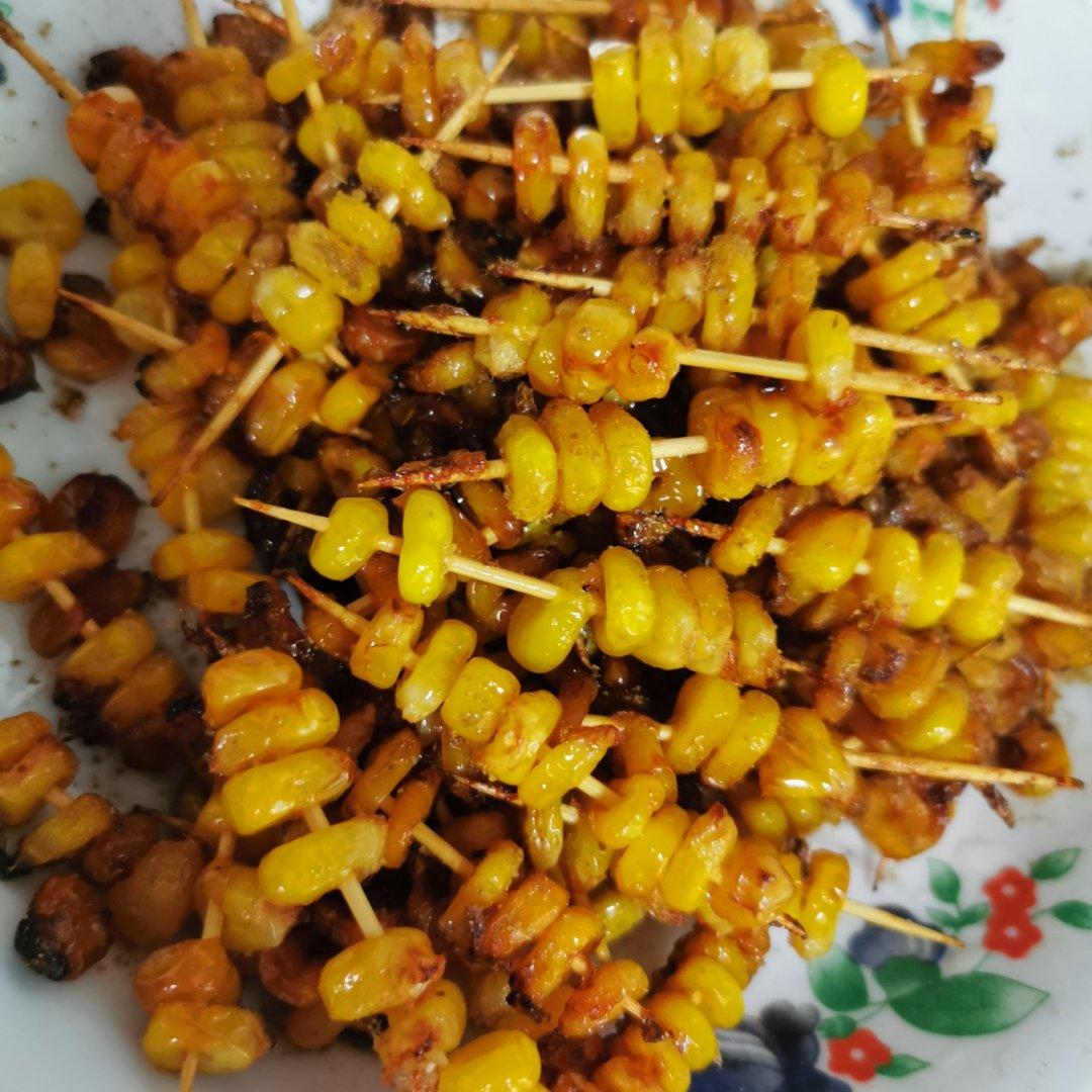 牙签玉米🌽串这样做，好吃到连牙签都舍不得吐🤣