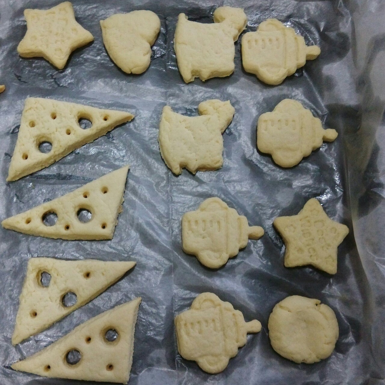 萌萌的奶酪饼干