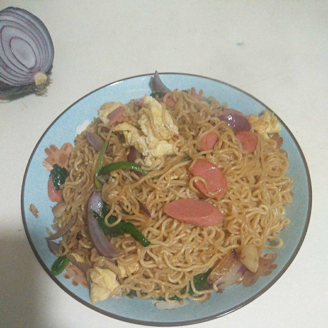 炒方便面