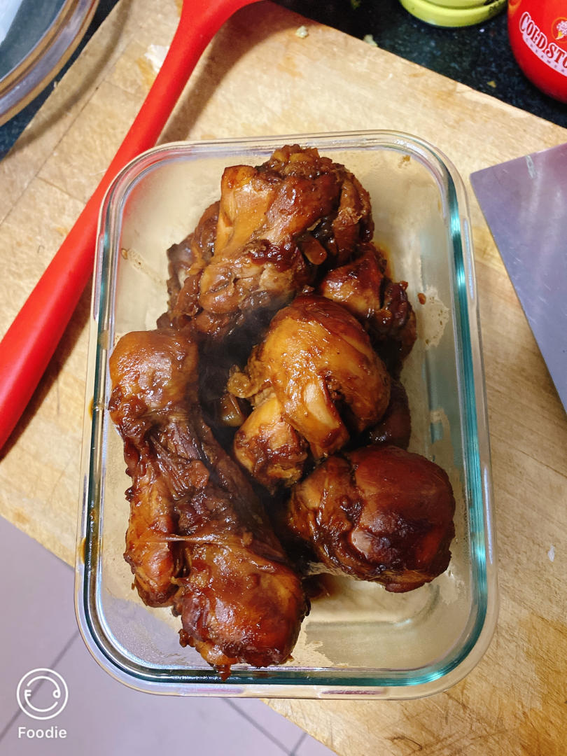 不需要厨艺的减脂餐——电饭煲焖鸡腿