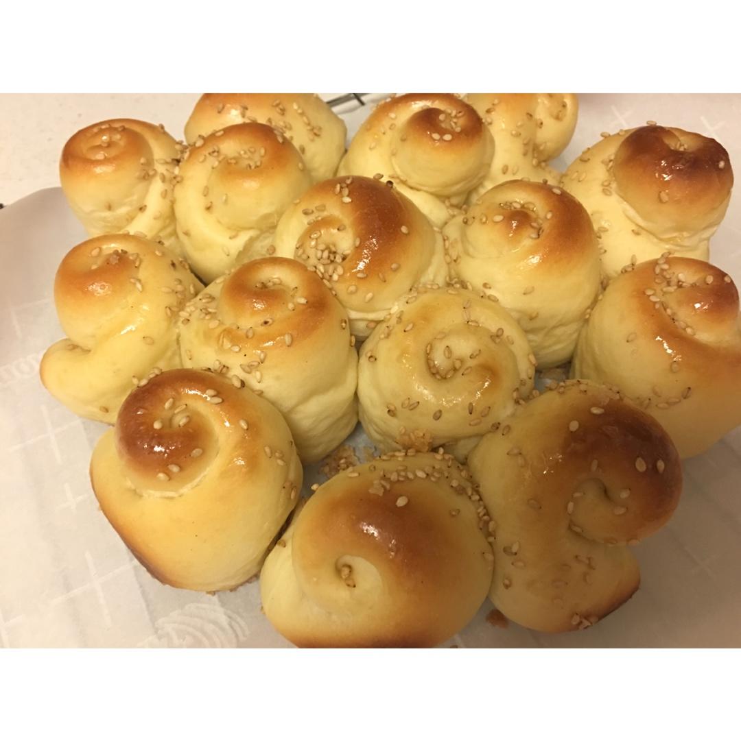 脆底蜂蜜小面包
