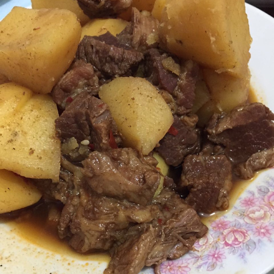 番茄土豆炖牛腩