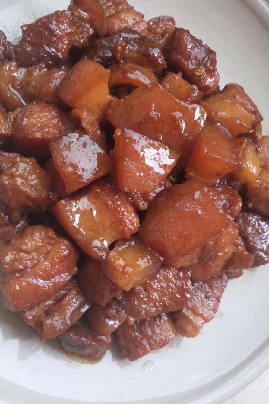 起名字很麻烦做的香糯不腻超级正宗赵氏家常红烧肉