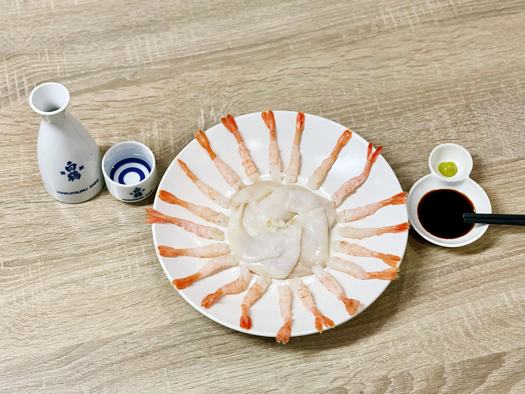 艳若朝阳——虾届软萌甜牡丹虾刺身