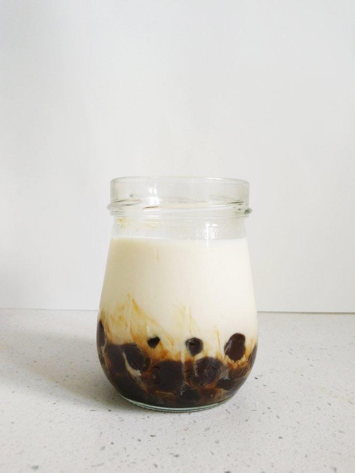 黑糖珍珠鲜奶-在家喝鹿角巷