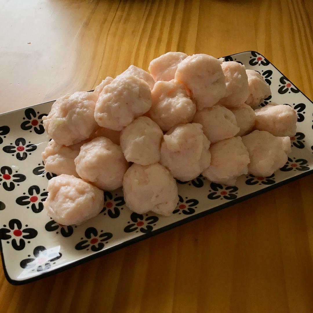 自制虾丸（鲜嫩Q弹）《系列三》