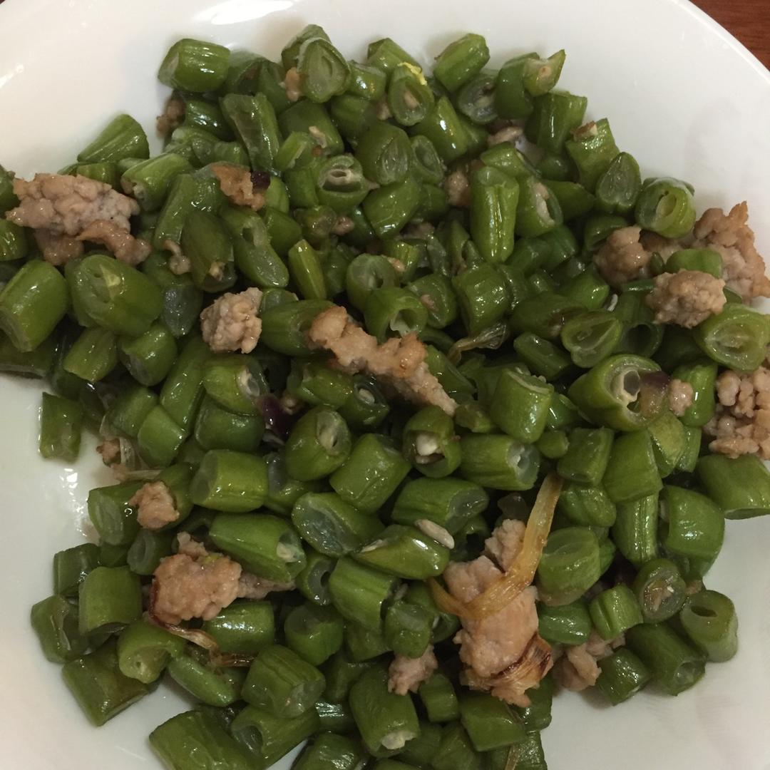 肉沫四季豆