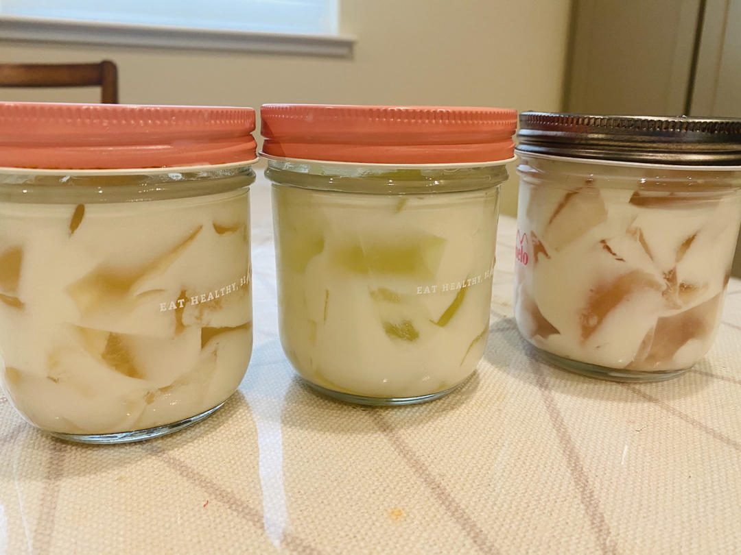 夏日特饮—5款可以吸的水果冻撞奶，白凉粉的N种可能