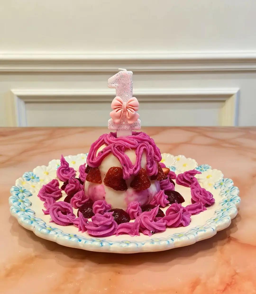 自制宝宝周岁蛋糕🎂