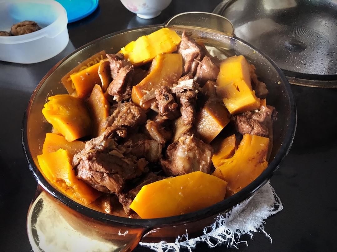 金瓜排骨 Pumpkin Stew with Ribs