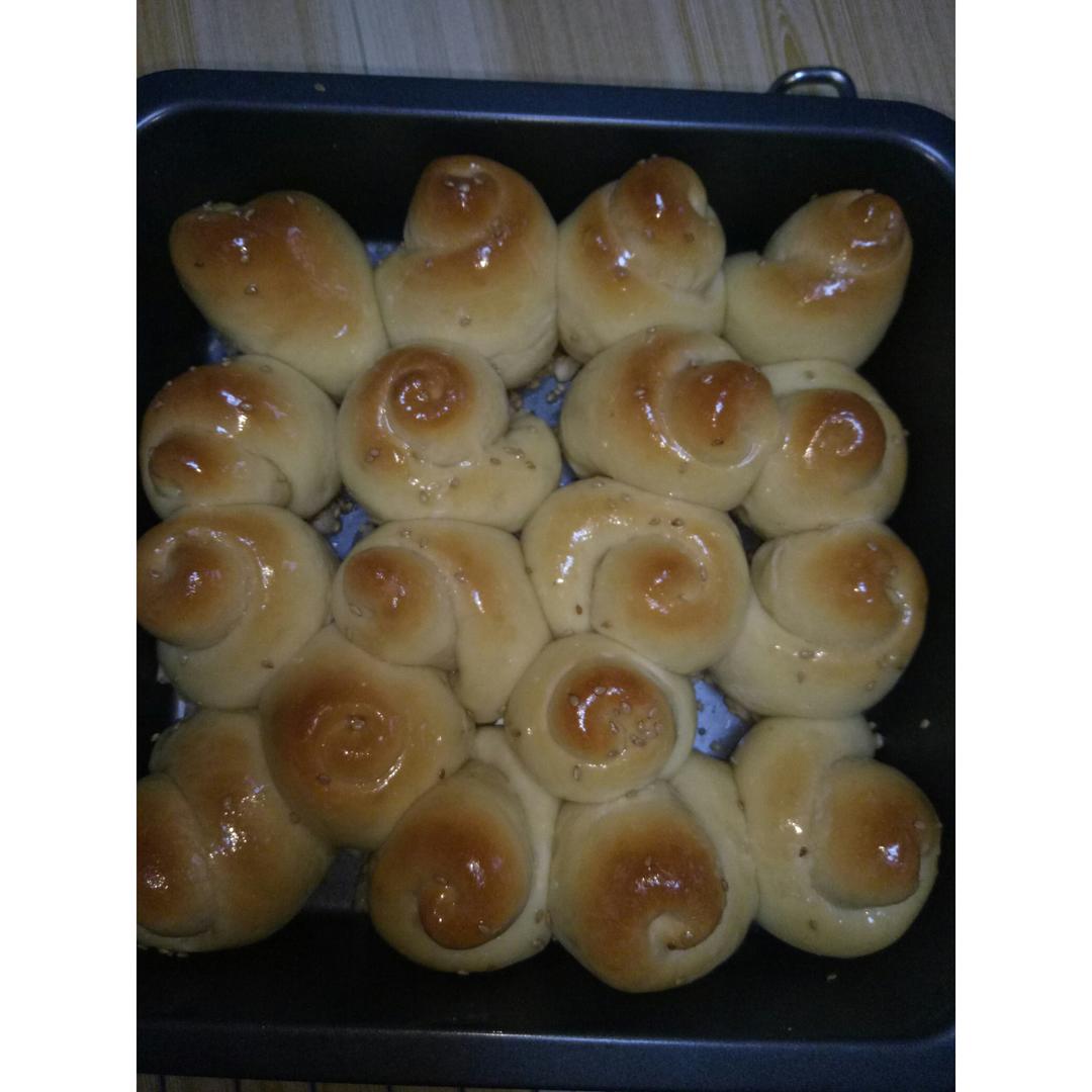 脆底蜂蜜小面包