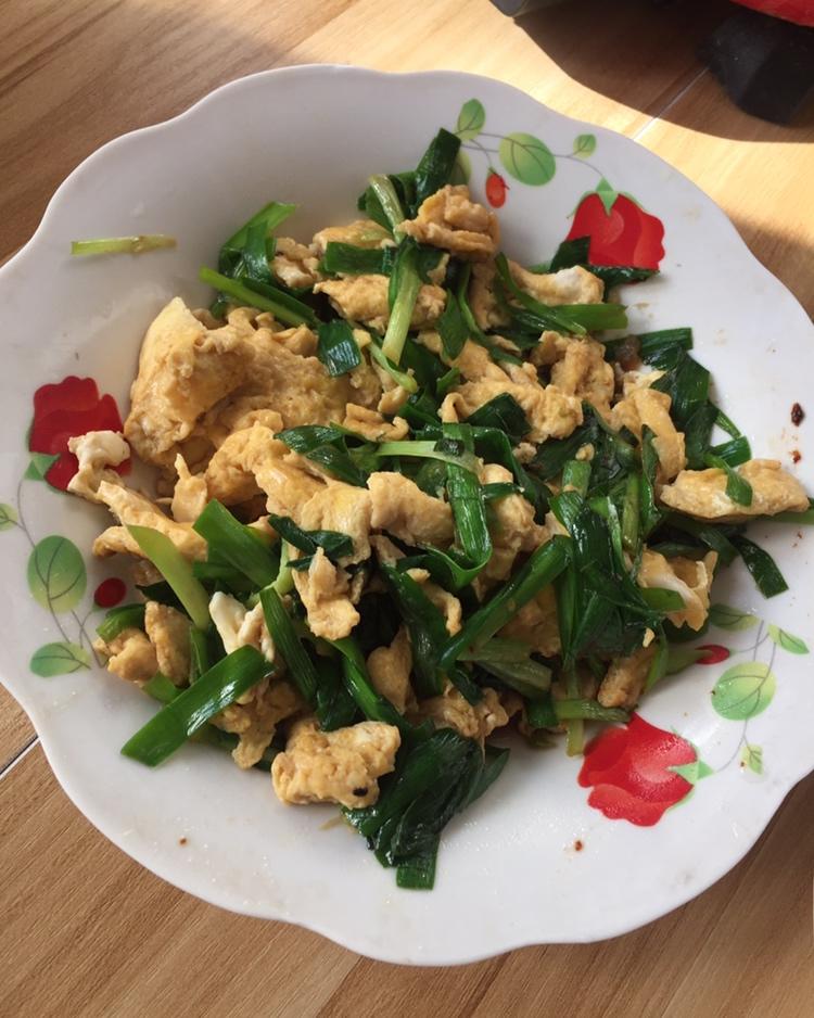 韭菜炒鸡蛋