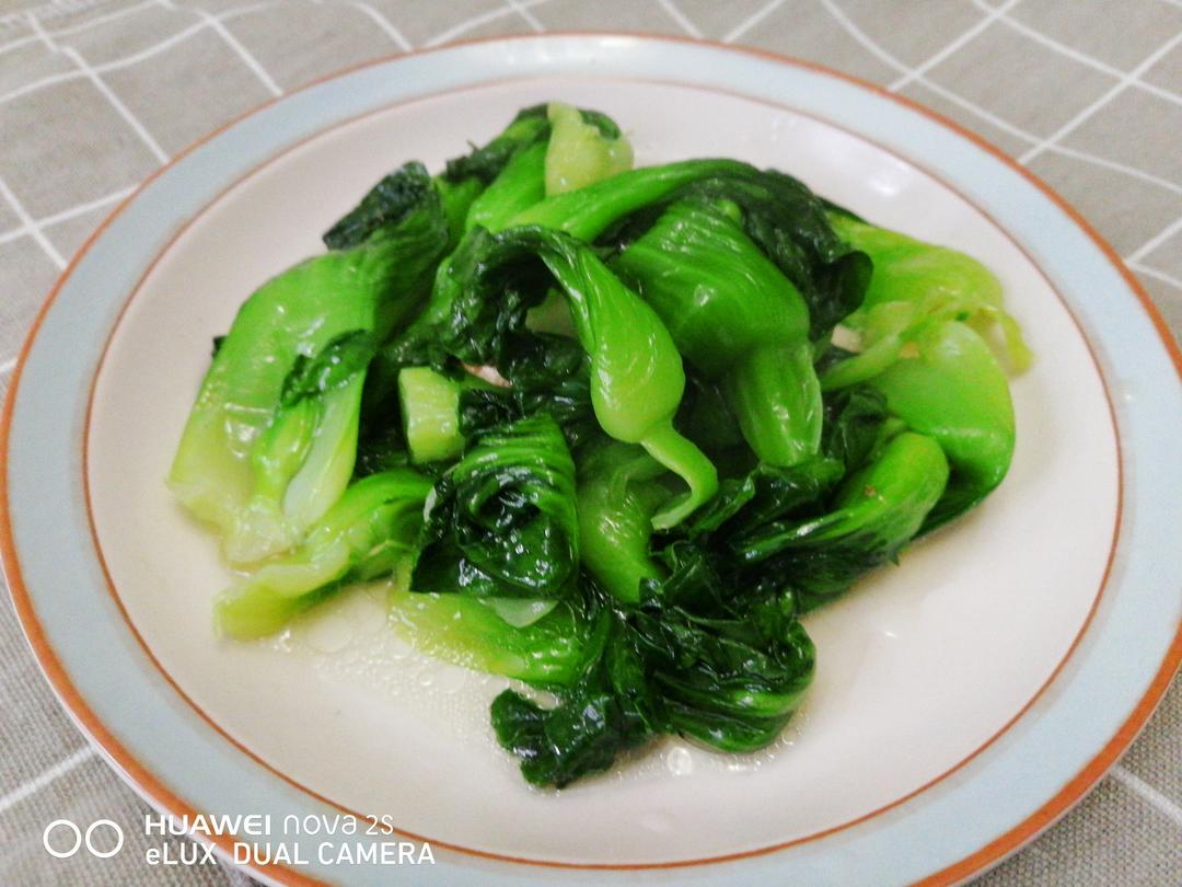 炒青菜的做法
