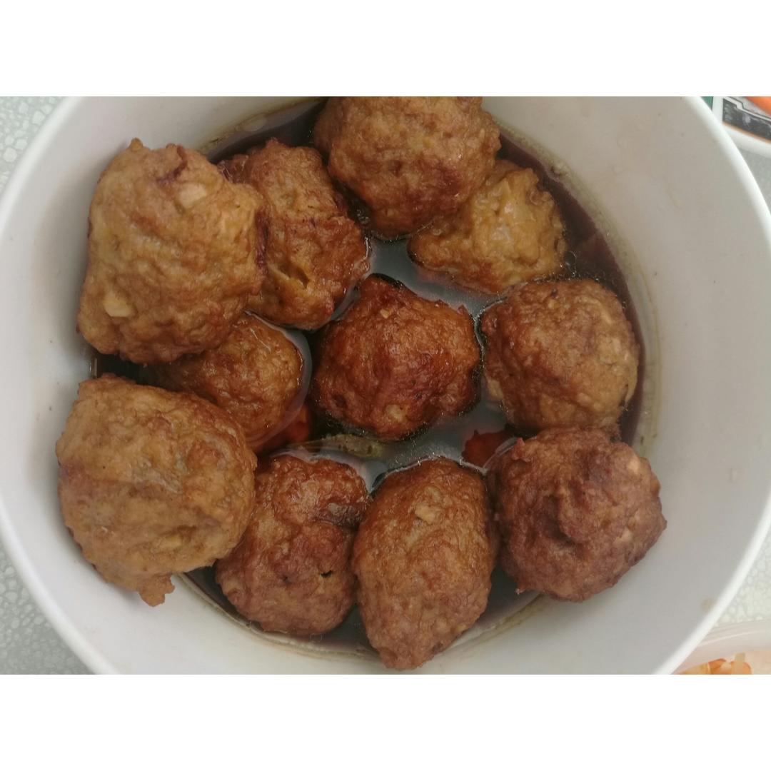 上班族最爱的家常炸丸子