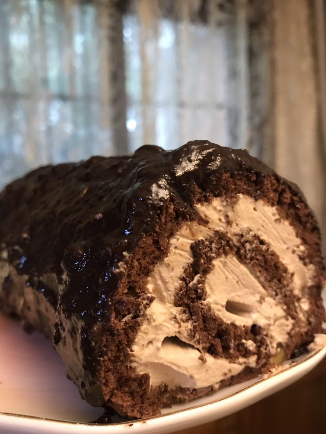 在家做私房卖断货的网红梦龙蛋糕卷