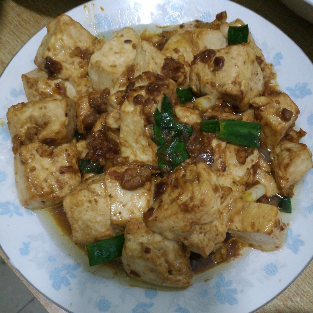 酱香肉末豆腐