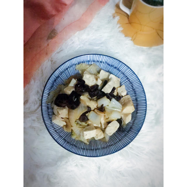 豆腐木耳素汤