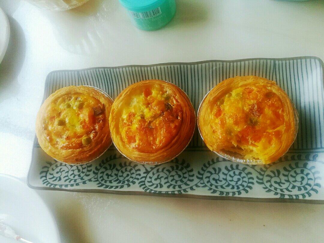 随心芝士咸蛋挞【放纵小食】