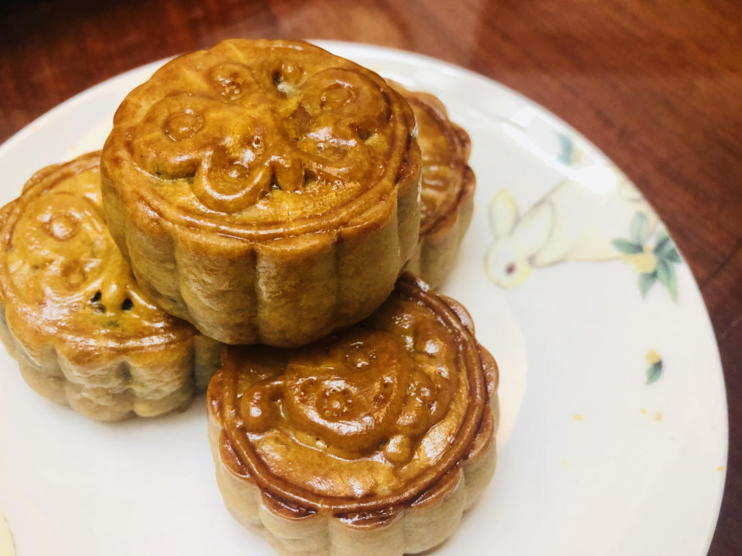 【终极版广式月饼配方】表皮油亮的秘诀！