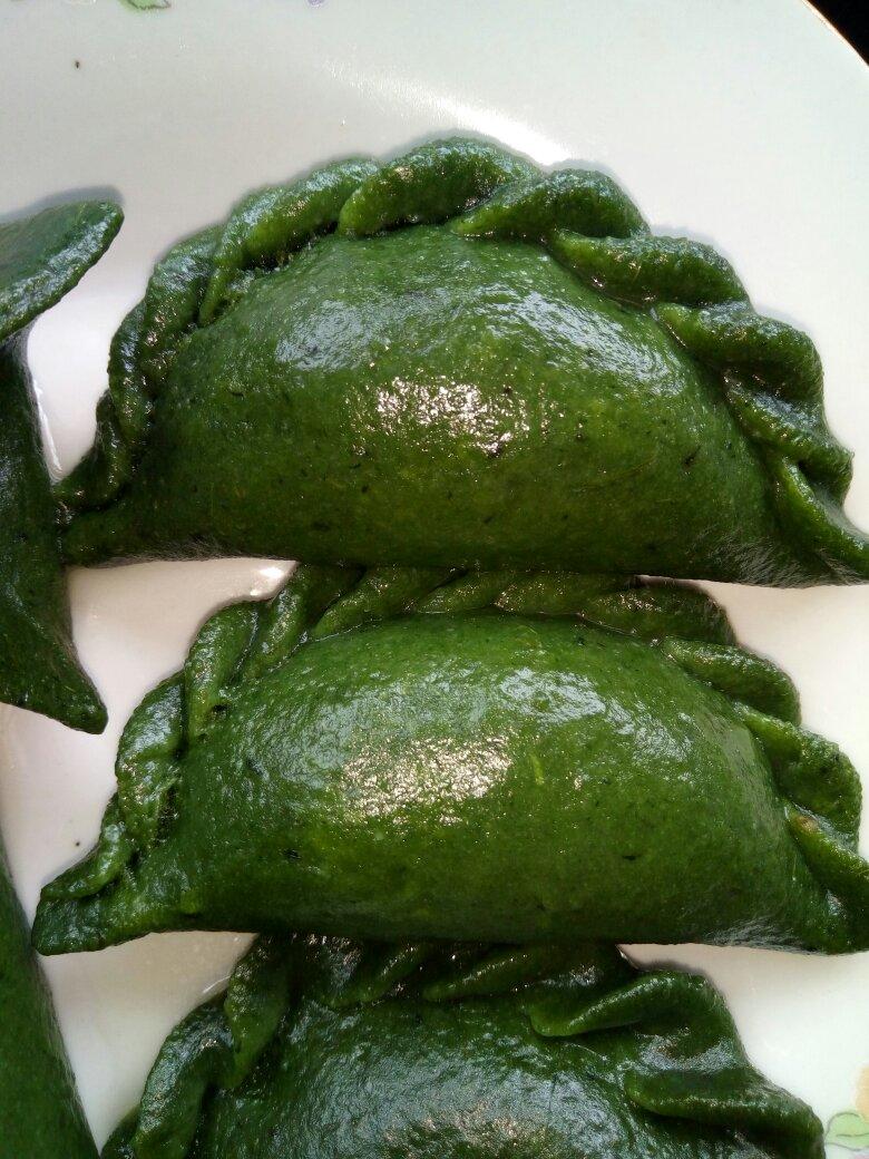 携手好做的清明艾饺