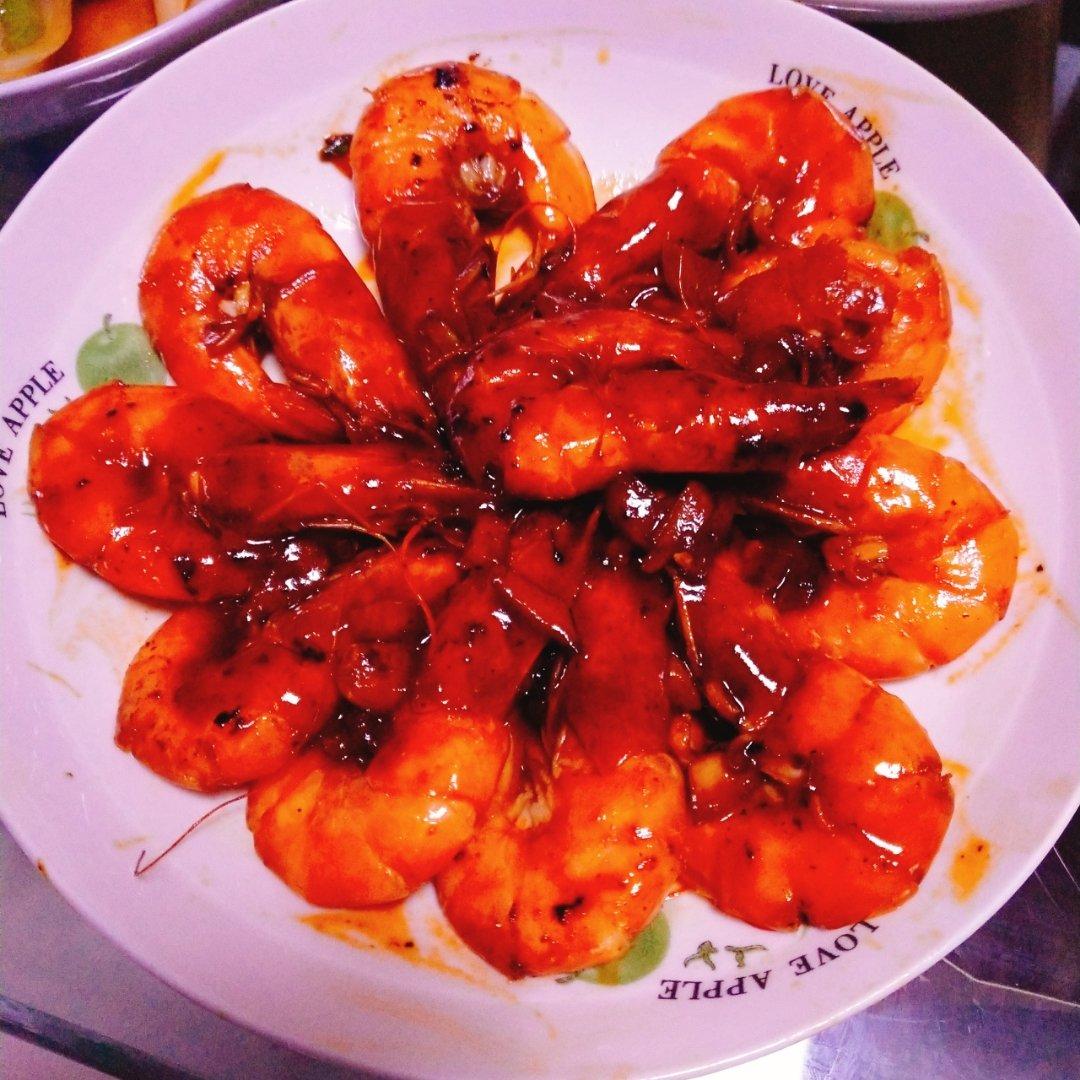 油焖大虾