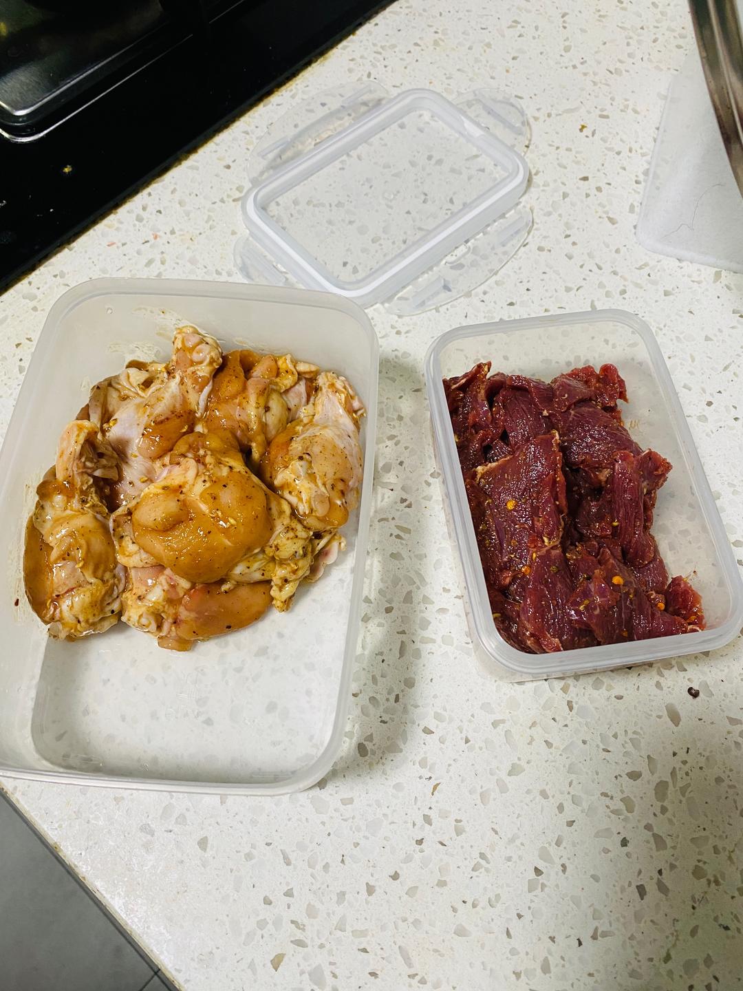 火锅涮肉/煎肉 预腌制方法