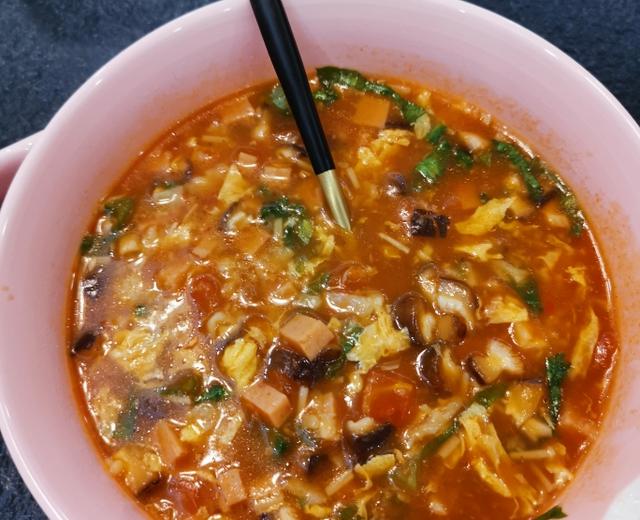 养胃又有营养的番茄疙瘩汤的做法