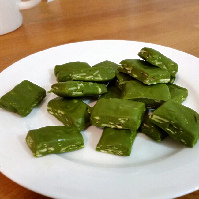 抹茶牛轧糖 （棉花糖版）