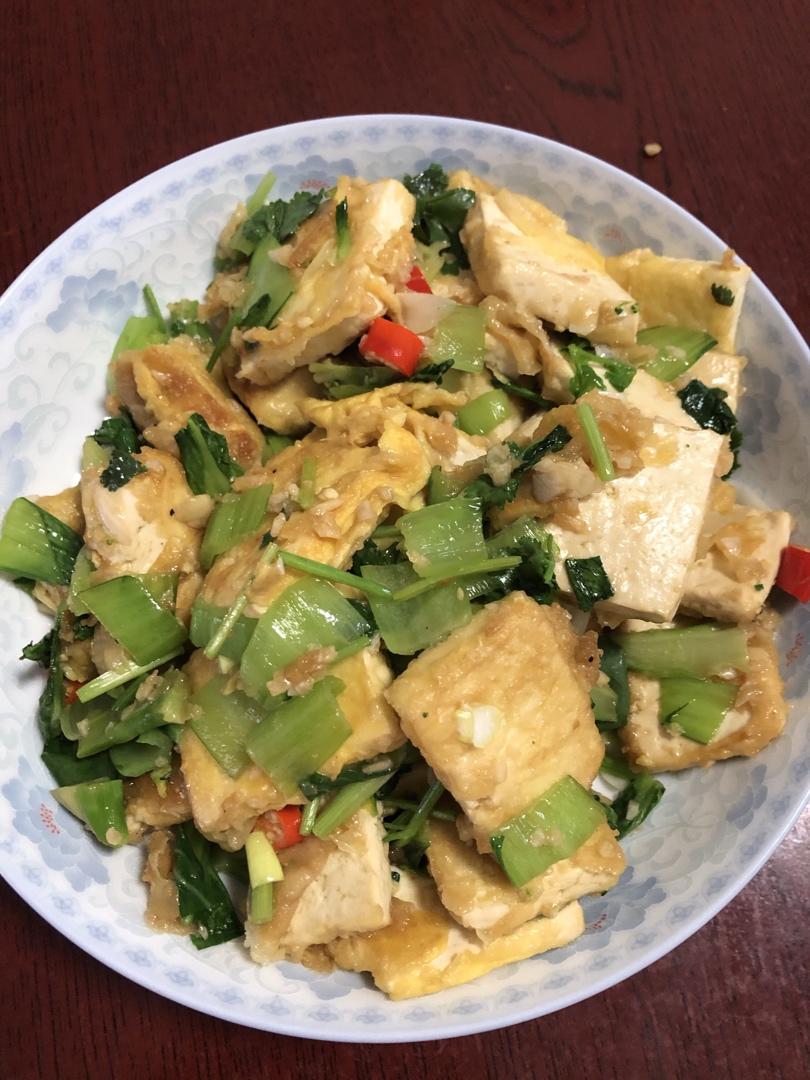 无敌好吃的香煎豆腐