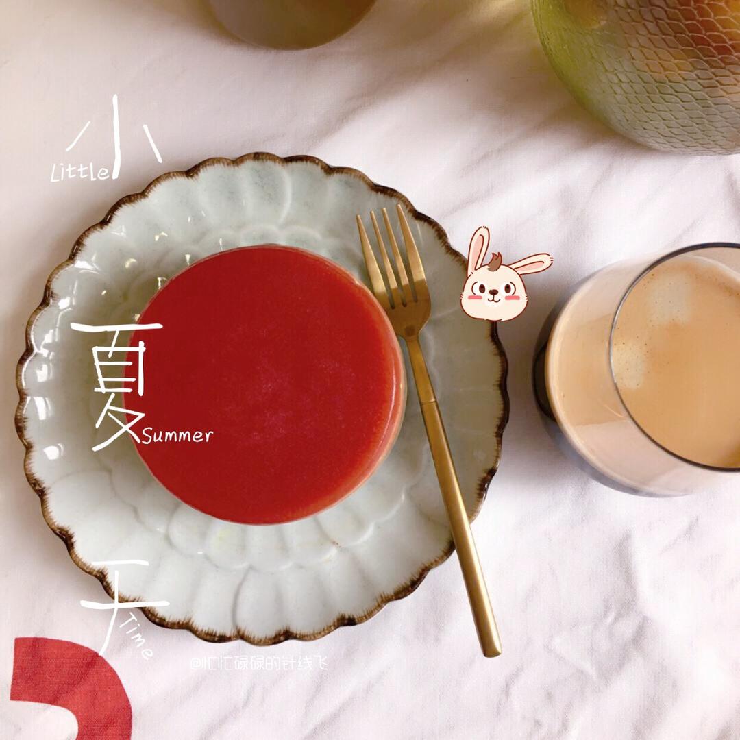 美腻树莓抹茶慕斯蛋糕❤️