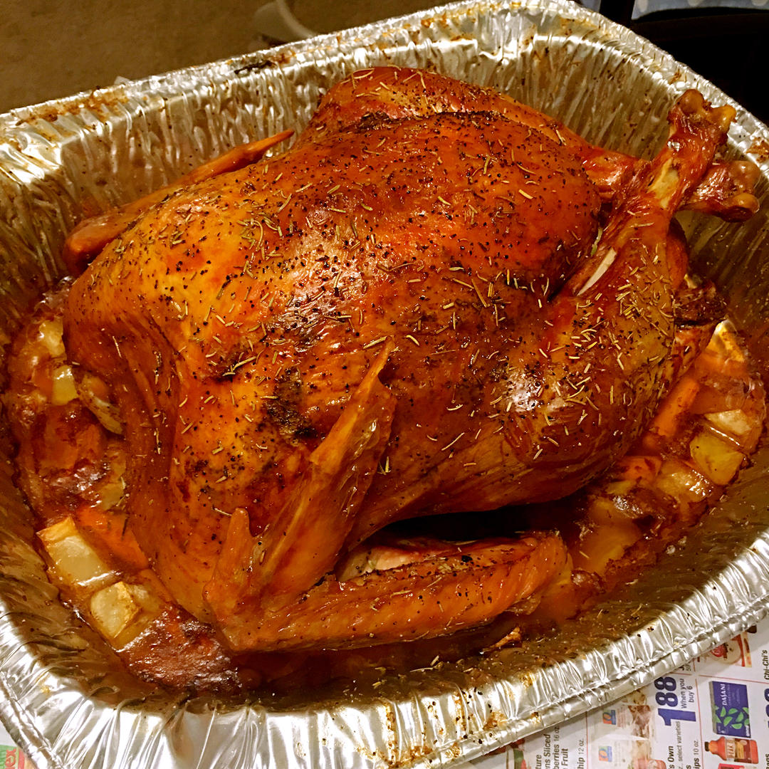 圣诞烤火鸡