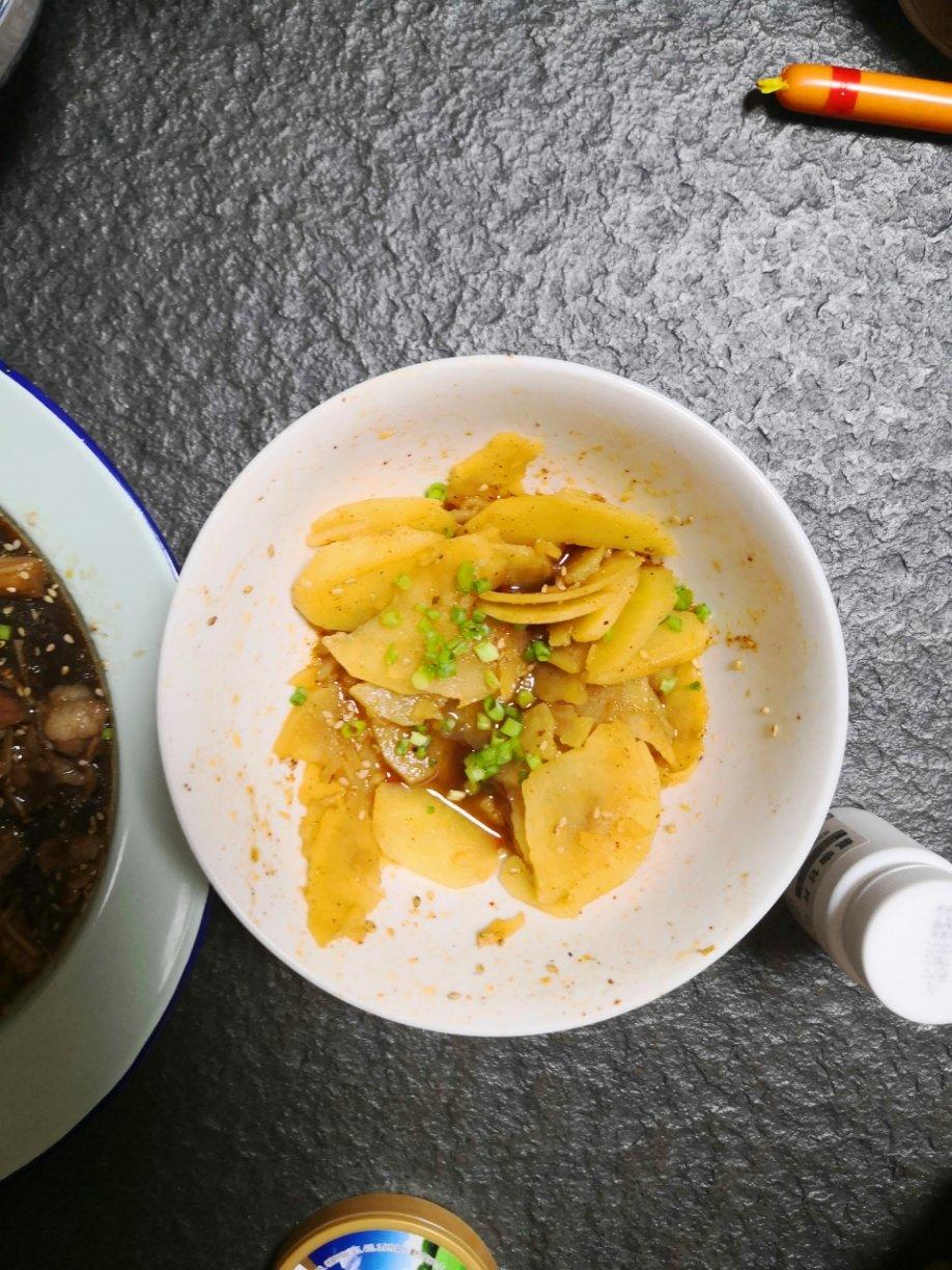 凉拌土豆片
