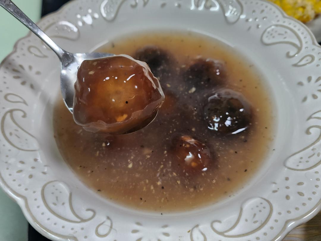 桂花藕粉圆子